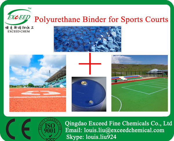 Wetpour PU Binder for sports court